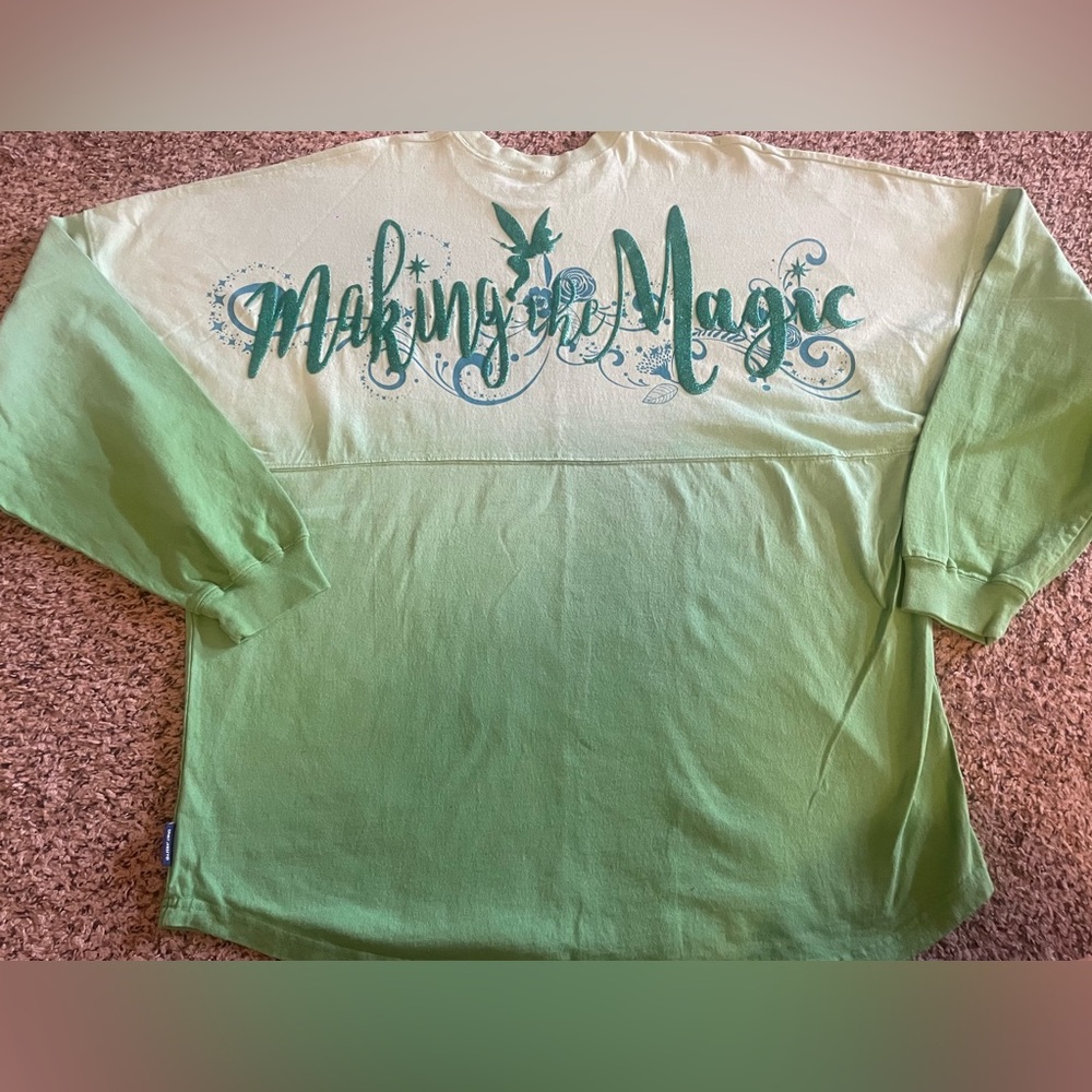 Disney Tinkerbell Cast Member Spirit Jersey Making The Magic SUPER RARE HTF